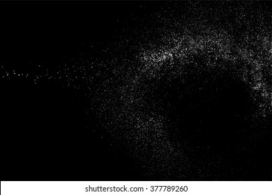 Grainy abstract  texture on  black background. Snow texture. Flat design element. Vector illustration,eps 10.