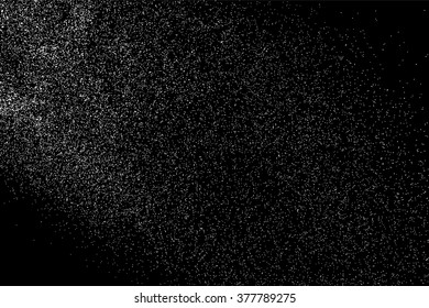 Grainy abstract  texture on  black background. Snow texture. Flat design element. Vector illustration,eps 10.