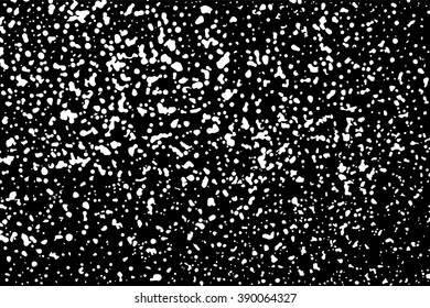 Grainy abstract  texture on  black background. Snow texture. Flat design element. Vector illustration,eps 10.