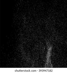 Grainy abstract texture on black background. Snow texture. Flat design element. Vector illustration,eps 10.