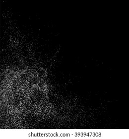 Grainy abstract texture on black background. Snow texture. Flat design element. Vector illustration,eps 10.