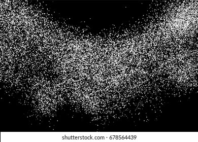 Grainy abstract texture on black background. Vector illustration,eps 10.