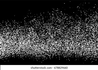 Grainy abstract texture on black background. Vector illustration,eps 10.