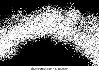 Grainy abstract texture on black background. Vector illustration,eps 10.