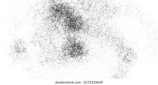 Grainy abstract texture on a white background. Design element. Vector illustration Old grunge black texture white and black sand noise effect overlay 