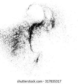 Grainy abstract  texture on a white background. Design element. Vector illustration,eps 10.