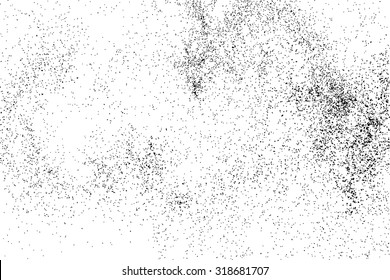 Textura abstracta granulada sobre un fondo blanco. Elemento de diseño. Ilustración vectorial, eps 10.