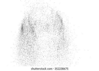 Grainy abstract  texture on a white background. Design element. Vector illustration,eps 10.