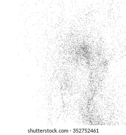 Grainy abstract  texture on a white background. Design element. Vector illustration,eps 10.