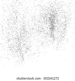 Grainy abstract texture on a white background. Flat design element. Vector illustration,eps 10.