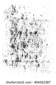 Grainy abstract texture on a white background, old paper texture. Design element. Vector illustration.