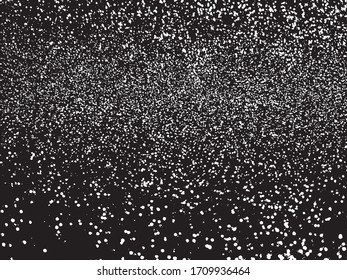 Textura abstracta y granulada. Elemento de diseño de copos de nieve.  Ilustración vectorial,Pasos 10.


