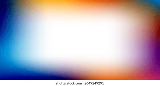 Grainy background noise texture blue red orange abstract vibrant glowing color gradient shape on black backdrop dark banner poster header cover wallpaper design