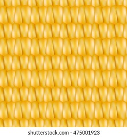 Grainy background. Realistic seamless texture corn vector illustration.