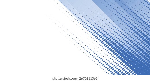 Pincelada azul granulada con textura en spray. Plantilla vintage de borde dañado de distrés dibujado a mano, Anuncio. Textura granulada de trazos de pincel con puntos Pequeños. 