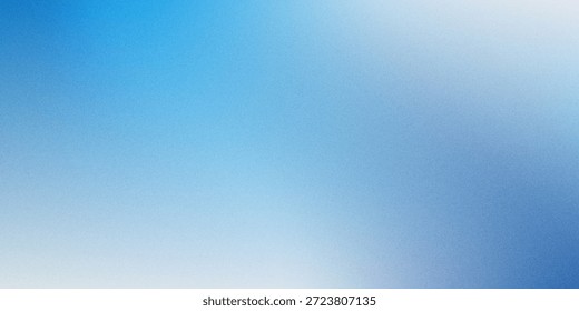 Textura de ruido abstracta de fondo de gradiente azul granulado