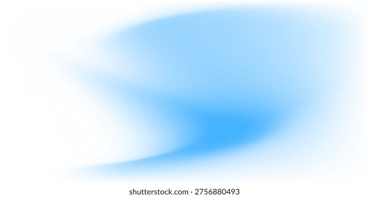 Grainy blue gradient background abstract noise texture retro banner backdrop