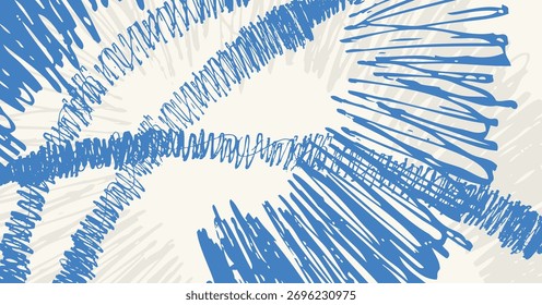 Textura de trazo de pincel granulado, fondo de patrón azul salpicadura