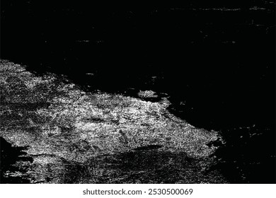 Textura oscura granulada con superposición de ruido y efectos angustiados para fondos de Anuncio blanco y negro