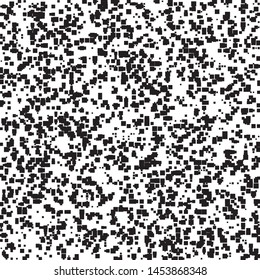 Grainy, filled with dots the surface. Grunge pattern to create textured backgrounds Vector illustration Steppism, pointillism style