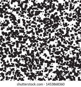 Grainy, filled with dots the surface. Grunge pattern to create textured backgrounds Vector illustration Steppism, pointillism style