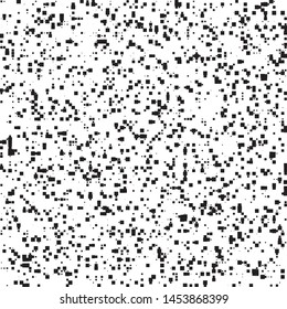 Grainy, filled with dots the surface. Grunge pattern to create textured backgrounds Vector illustration Steppism, pointillism style