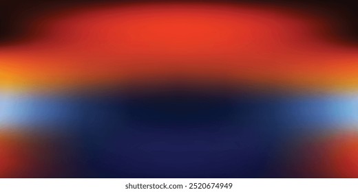 Grainy gradient background blue pink yellow abstract glowing color wave black dark backdrop noise texture banner poster header design. bzckground modern