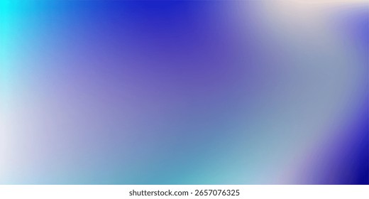 Fondo degradado granulado con tonos azules y morados para el diseño moderno