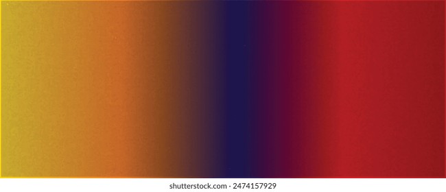 Fondo degradado granulado azul amarillo rojo abstracto brillante color onda negro fondo brillante vibrante Anuncio de textura de ruido oscuro