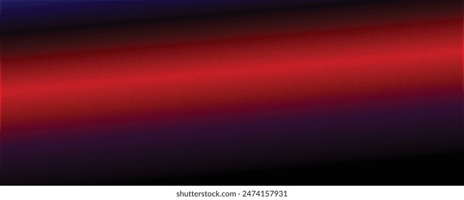 Grainy gradient background blue yellow red abstract glowing color wave black backdrop glowing vibrant dark noise texture banner