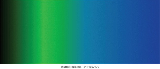 Grainy gradient background blue yellow red abstract glowing color wave black backdrop glowing vibrant dark noise texture banner
