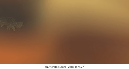 Fundo gradiente granulado marrom escuro laranja preto ruidoso textura design ruído. Papel de parede