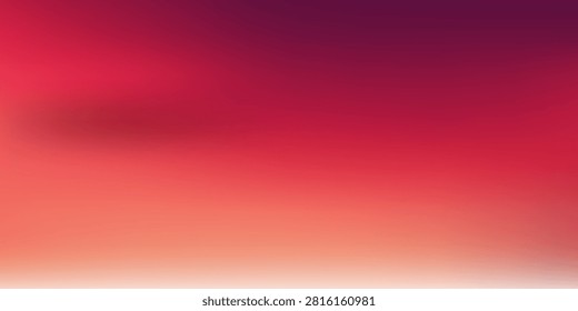 Grainy gradient background gray black and white monochrome abstract noise texture banner backdrop designaAbstract blurred gradient background with vibrant red, deep purple, and soft peach tones.