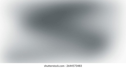 Fundo gradiente granulado, branco preto cinza monocromático abstrato ruído textura banner backdrop.vetor eps10