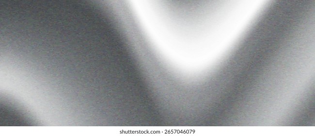 Fondo degradado granulado, fondo de Anuncio de textura de ruido abstracto monocromo blanco negro gris. Vector eps10
