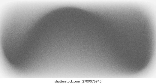 Fondo degradado granulado, fondo de Anuncio de textura de ruido abstracto monocromo blanco negro gris. Vector eps10