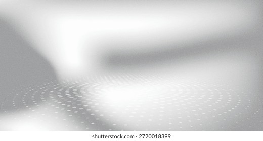 Fundo gradiente granulado, branco preto cinza monocromático abstrato ruído textura banner backdrop.vetor eps10