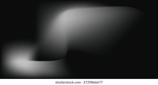 Fondo de gradiente granulado, diseño de fondo de Anuncio de textura de ruido abstracto monocromo blanco negro gris	