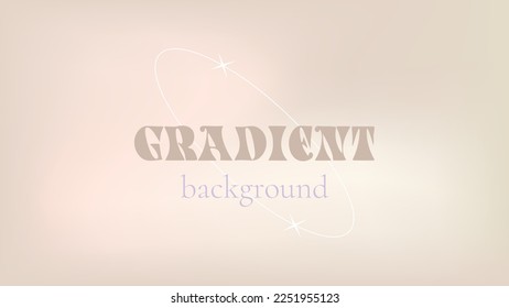 Grainy gradient background  Skin tone colors  Vector  mesh  Soft color transition from light pink to brown   yellow  