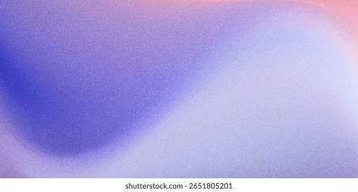 Grainy gradient banner background, blue white wave noisy texture poster header backdrop design, noise texture banner poster design