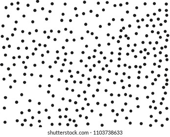 Grainy grunge abstract texture on a white background. Vector splatter of calligraphy ink in black on white background. Black ink blow explosion on white background. Paint spray, drop. Vector. 