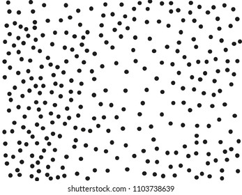 Grainy grunge abstract texture on a white background. Vector splatter of calligraphy ink in black on white background. Black ink blow explosion on white background. Paint spray, drop. Vector. 