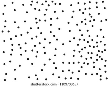 Grainy grunge abstract texture on a white background. Vector splatter of calligraphy ink in black on white background. Black ink blow explosion on white background. Paint spray, drop. Vector. 