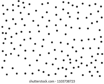 Grainy grunge abstract texture on a white background. Vector splatter of calligraphy ink in black on white background. Black ink blow explosion on white background. Paint spray, drop. Vector. 