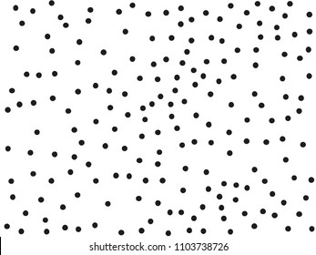 Grainy grunge abstract texture on a white background. Vector splatter of calligraphy ink in black on white background. Black ink blow explosion on white background. Paint spray, drop. Vector. 