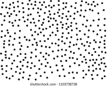 Grainy grunge abstract texture on a white background. Vector splatter of calligraphy ink in black on white background. Black ink blow explosion on white background. Paint spray, drop. Vector. 