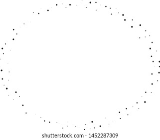 Grainy grunge abstract texture on a white background. Vector splatter of calligraphy ink in black on white background. Black ink blow explosion on white background. Paint spray, drop. Vector. 