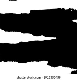 Grainy messy overlay of empty, aging, scratched wall. Lines, dots and spots structural texture. Cool and artsy faux leather background. Abstract vector illustration. Black isolated on white. EPS10