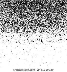 Grainy noise texture background, grunge gradient vector illustration. Black and white background with grainy sloppy texture for different designs