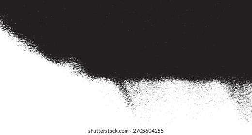 Grainy noise vector background illustration.black white monochrome abstract noise texture.Noise and grungy vector texture for your graphic design, banner, poster.